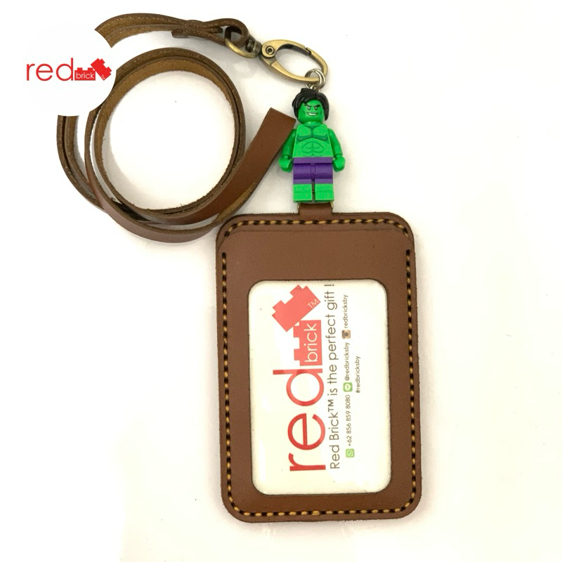 

LEGO Hulk Name Tag Genuine Leather