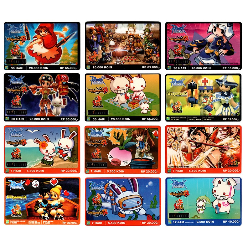 Voucer Game SEAL Online LYTO– Kartu Fisik Bekas untuk Koleksi Nostalgia