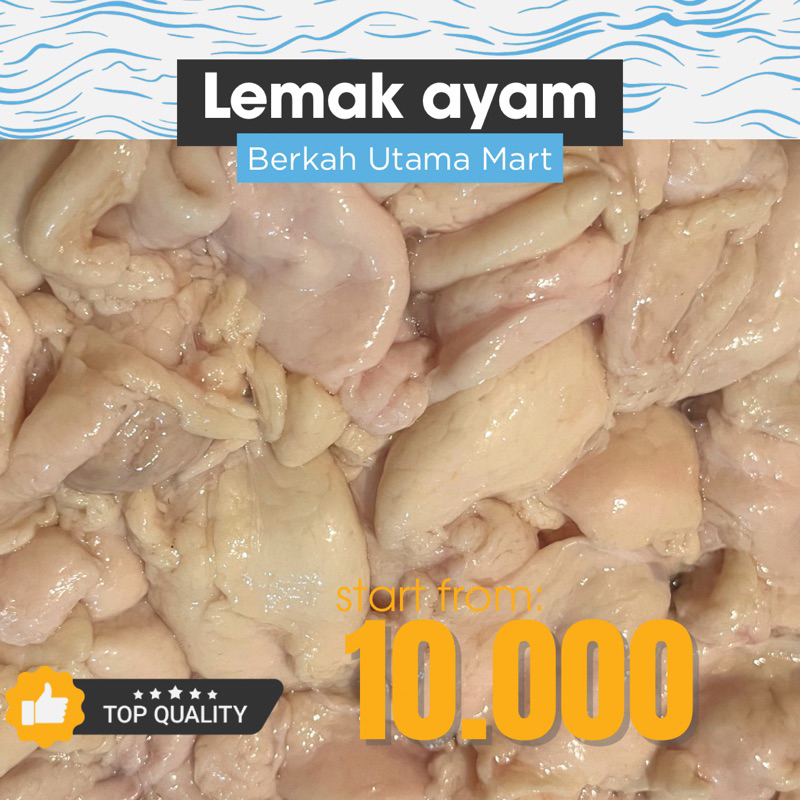 

Lemak ayam Gajih ayam Fresh KIRIM INSTAN BANDUNG