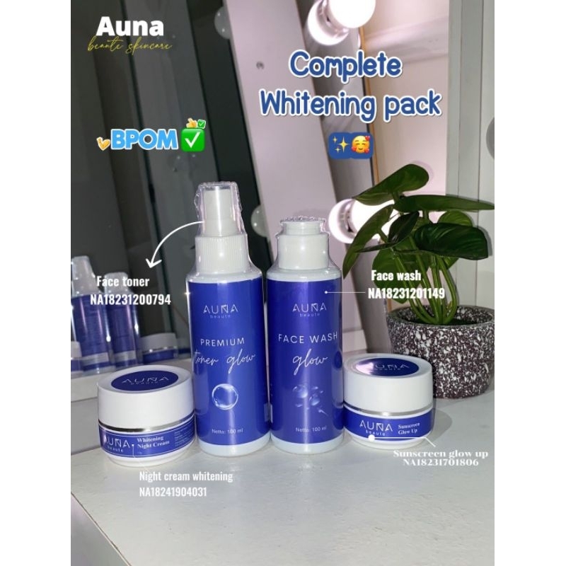 PAKET WHITENING AUNA BEAUTE BPOM