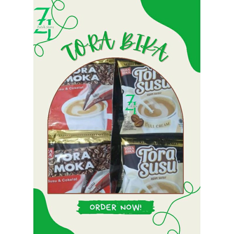 

TORA BIKA / TORA SUSU / TORA MOKA 1 RENCENG 10 PCS