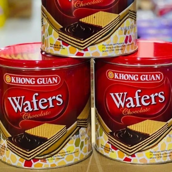 

KHONG GUAN WAFERS CHOCOLATE 600GR