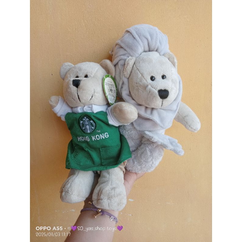 boneka Teddy Starbucks