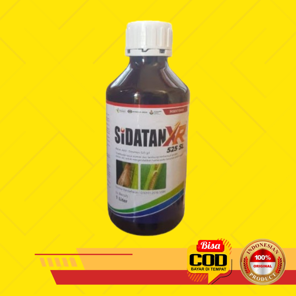 Insektisida Sidatan XR 1 Liter Pembasmi Hama Sundep Penggerek Batang & Pelipat Daun