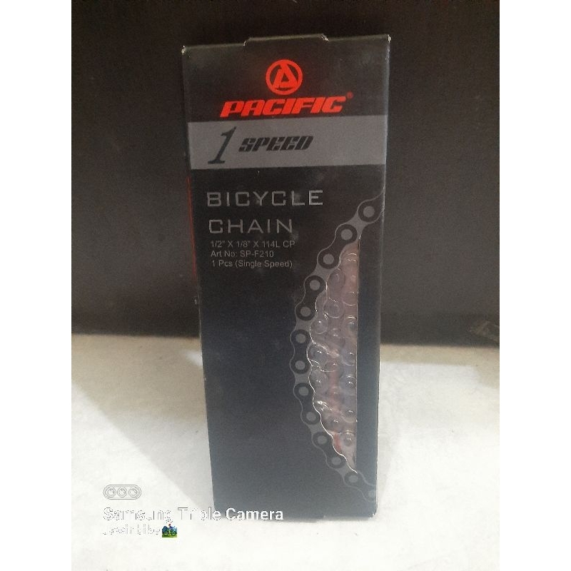 Rantai sepeda single speed 114L Rantai pacific 114L