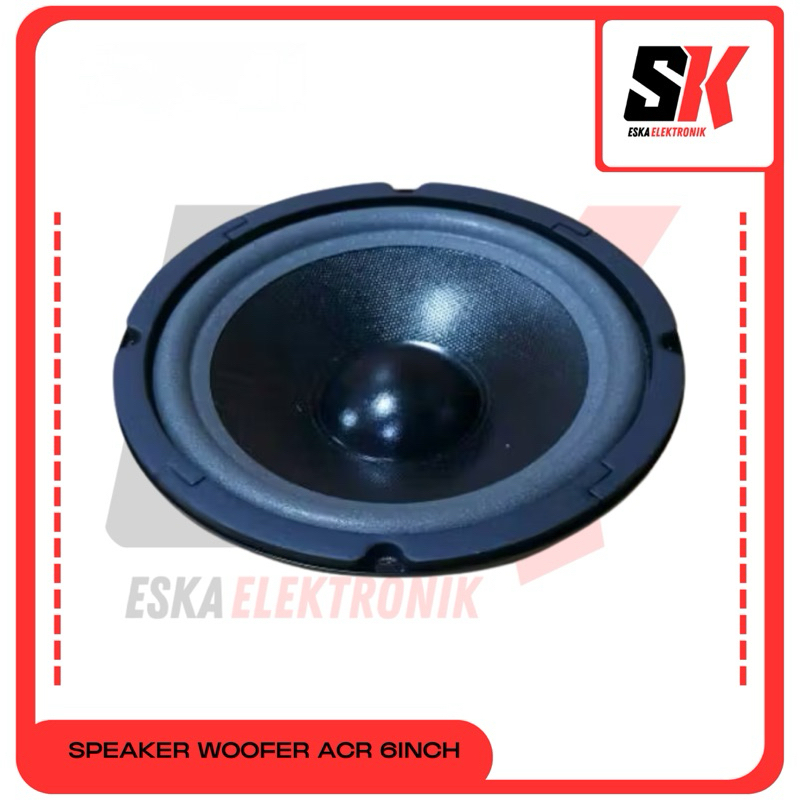 SPEAKER WOOFER ACR 6INCH