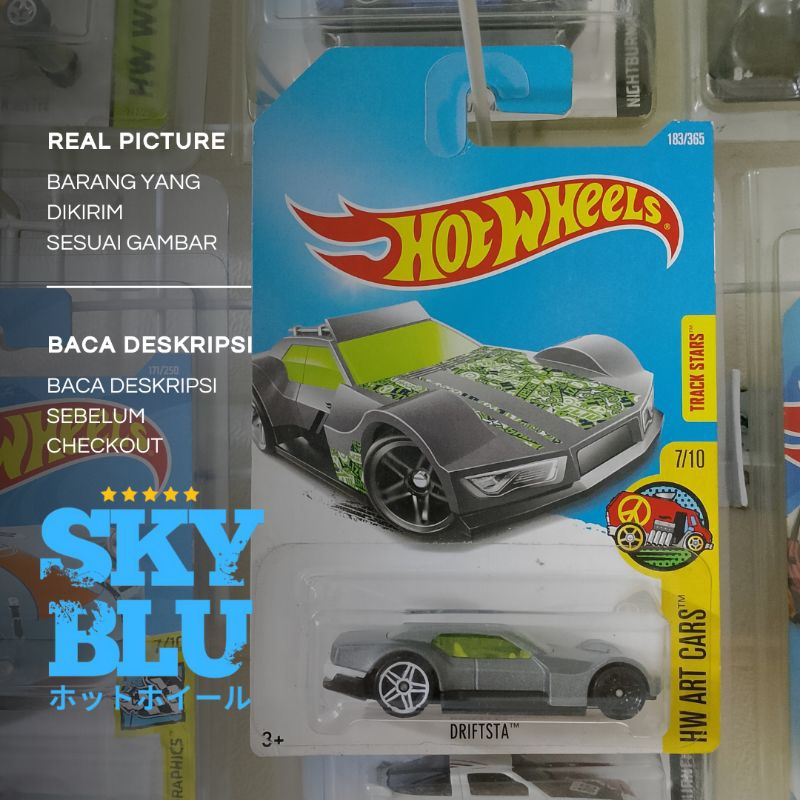 HOT WHEELS ERROR TAMPO POLOS DRIFSTA FREE PROTECTOR