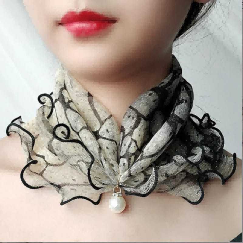 Scarf leher syal leher