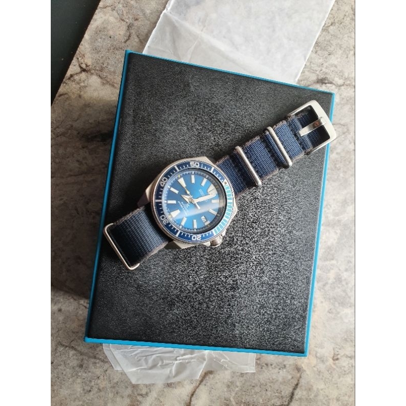 seiko samurai blue lagoon