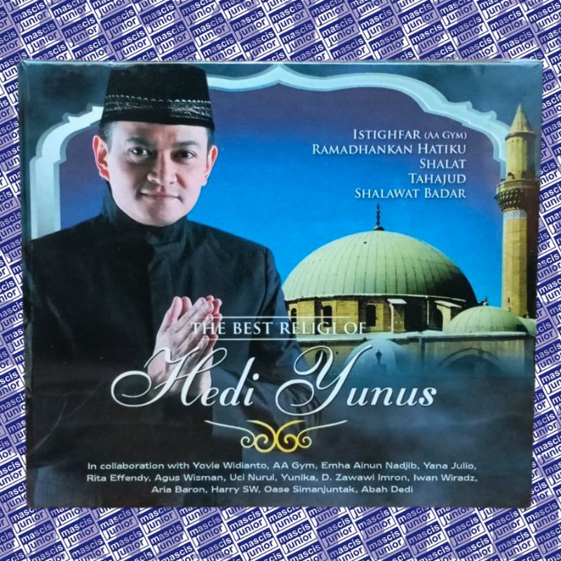 CD HEDI YUNUS - THE BEST RELIGI OF In collaboration with Yovie Widianto AA Gym Emha Ainun Nadjib Yan