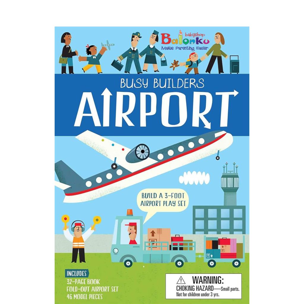 Campbell Templar Busy Builders Airport - Buku Anak