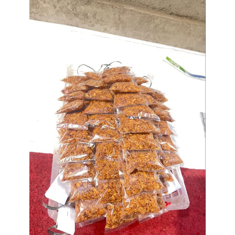 

Bawang merah goreng ori - Tanpa Tepung 1 renceng - bisa dijual lagi