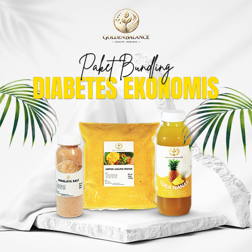 

[PAKET DIET DIABETES EKONOMIS] Cuka Nanas, Garam Himalaya & Beras Jagung Ampok Empok Jagung Instan