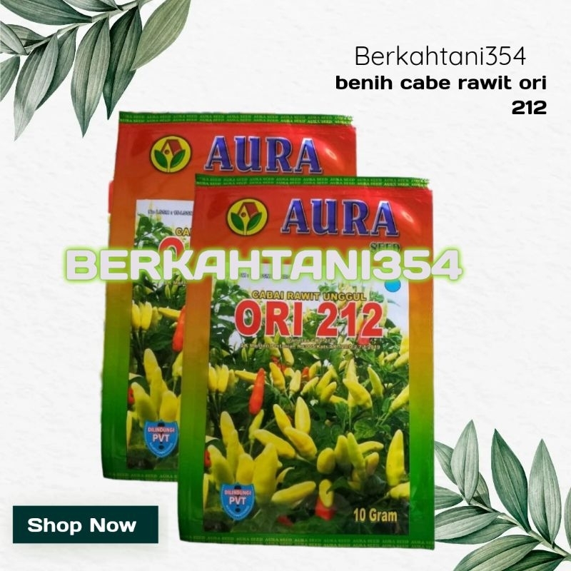 benih cabe rawit ori 212 original 10gram