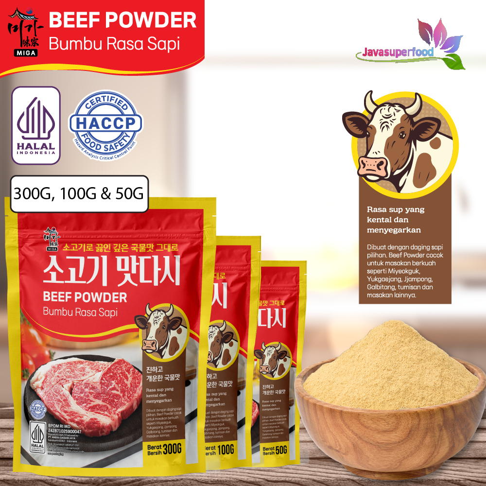 

[HALAL] DASHIDA RASA SAPI (50G/100G/300G) / SOGOGI DASHIDA SOUP STOCK / BUBUK SAPI / BUMBU SAPI / KALDU SAPI