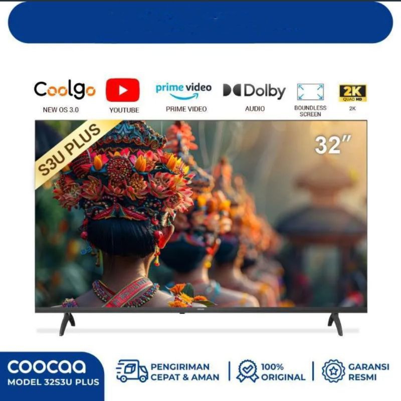 televisi Coocaa smart tv 32S3UPlus coocalita 3.0