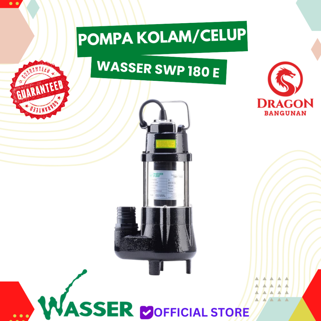 Pompa Air Celup Wasser Swp-180 E - Pompa Air Kotor