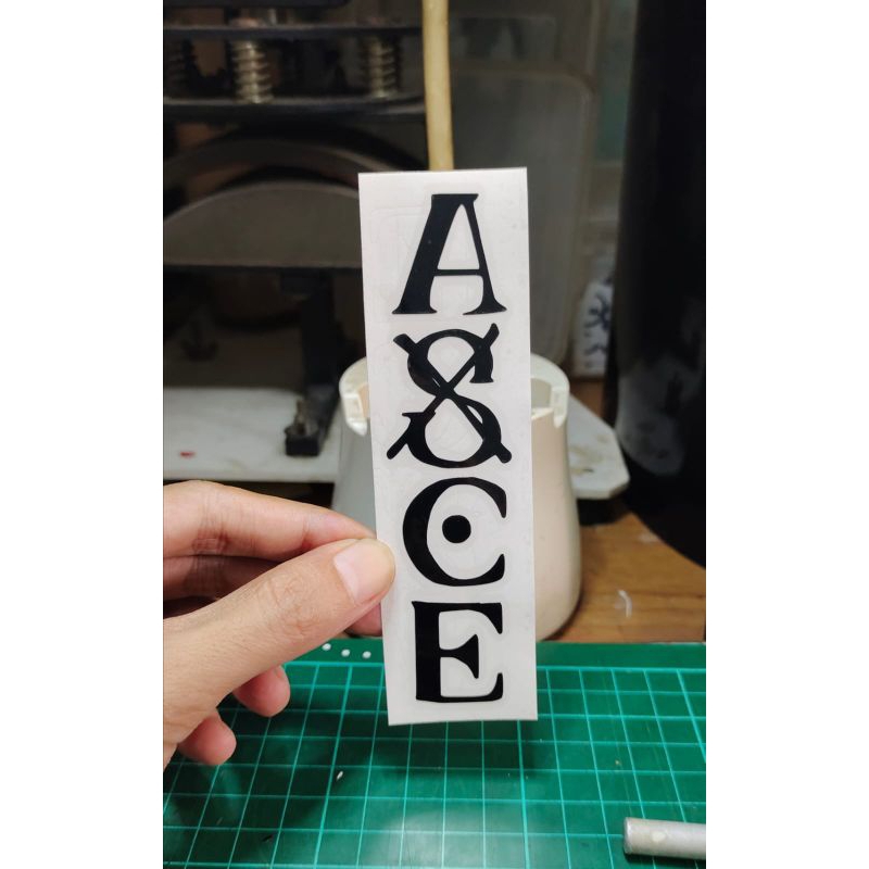 stiker cutting one piece Ace sticker keren