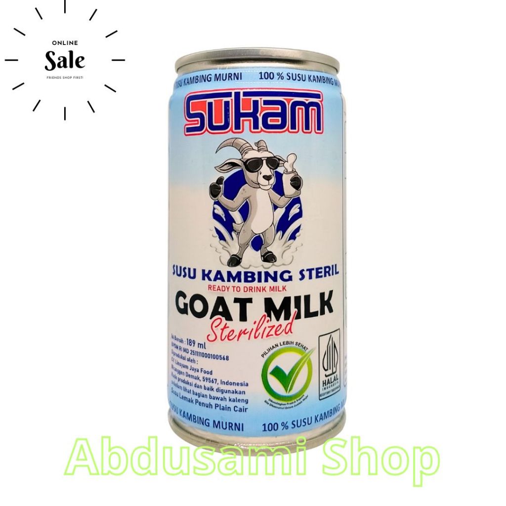 

Susu Kambing Sukam Steril Goatmilk 198ml Asli Original