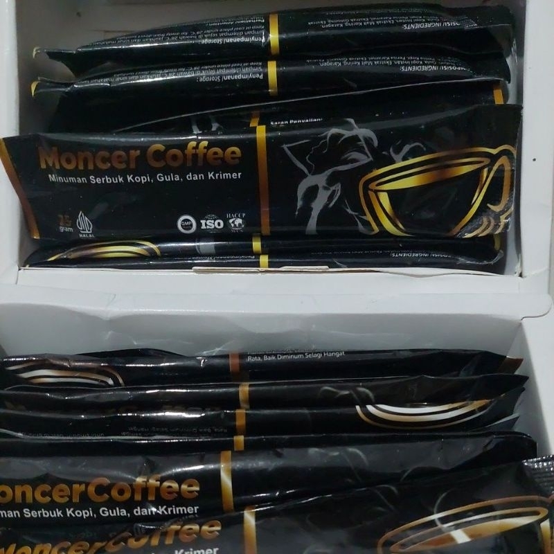 

coffee pria Minuman Serbuk Kopi Gula dan Krimer ECER