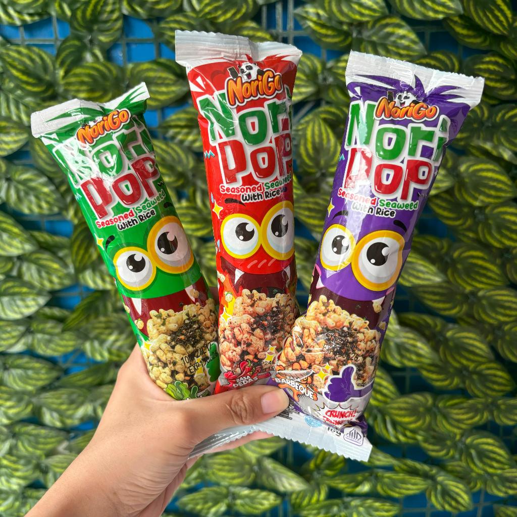 

Nori Pop Rumput Laut Tabur Norigo | Norigo Pop