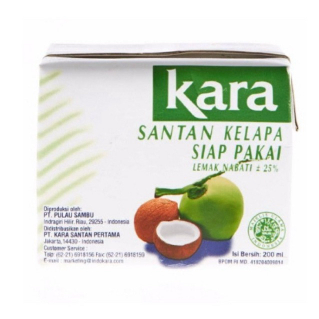 

Kara Santan Cream Hijau 200 ml