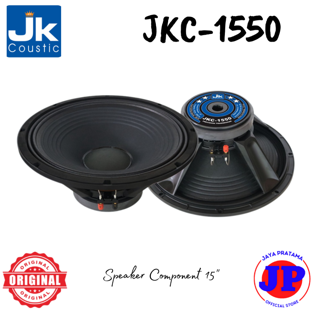 JK Coustic JKC1550 Speaker Component 15-Inch JK Coustic JKC-1550 Komponen Speaker