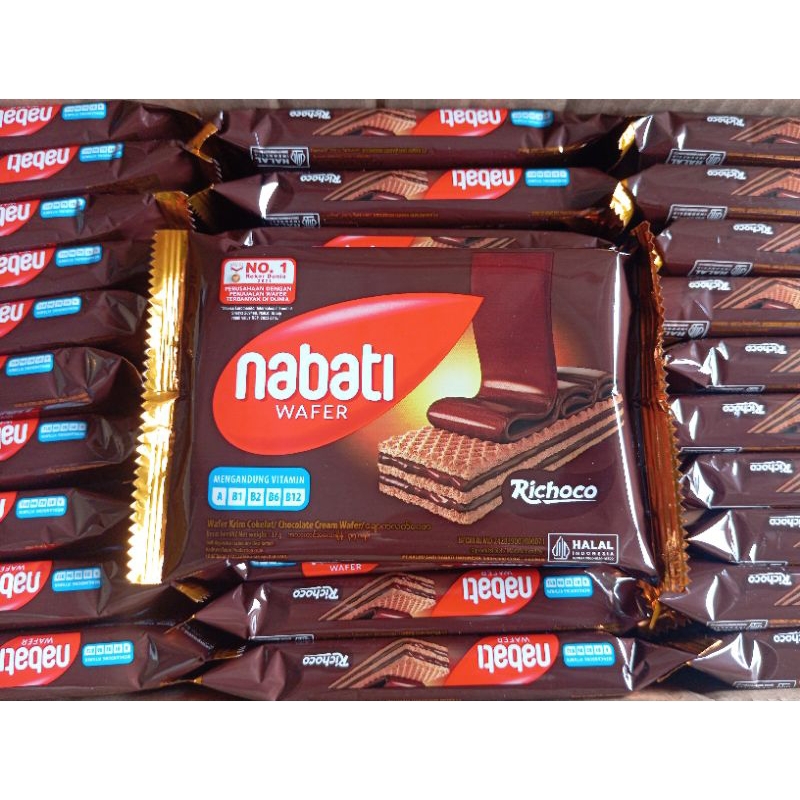 

NABATI WAFER COKLAT 2000an 10 PCS MURAH