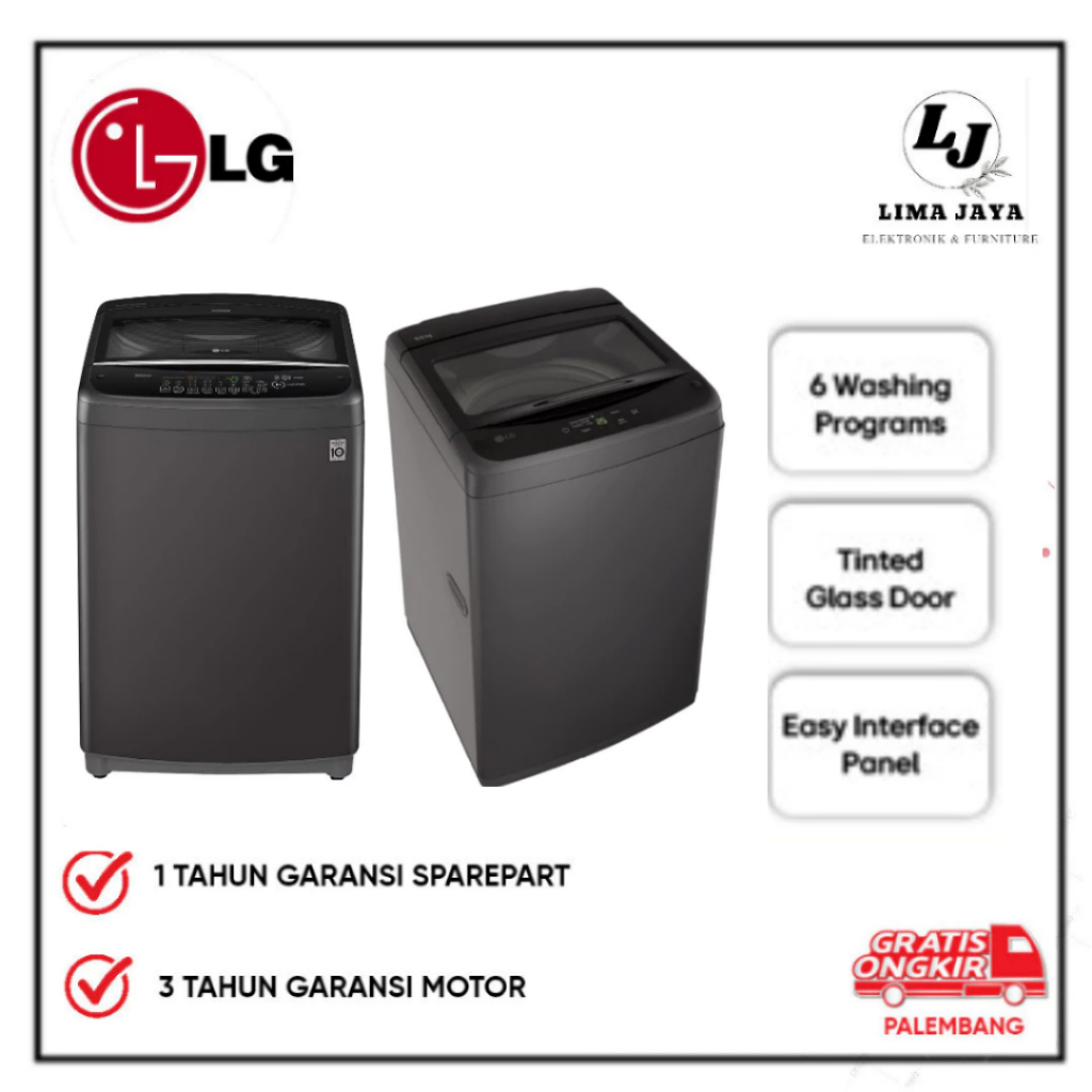 Mesin Cuci LG 1 Tabung T2109NBTM Mesin Cuci 1 Tabung LG 9Kg Top Loading LG