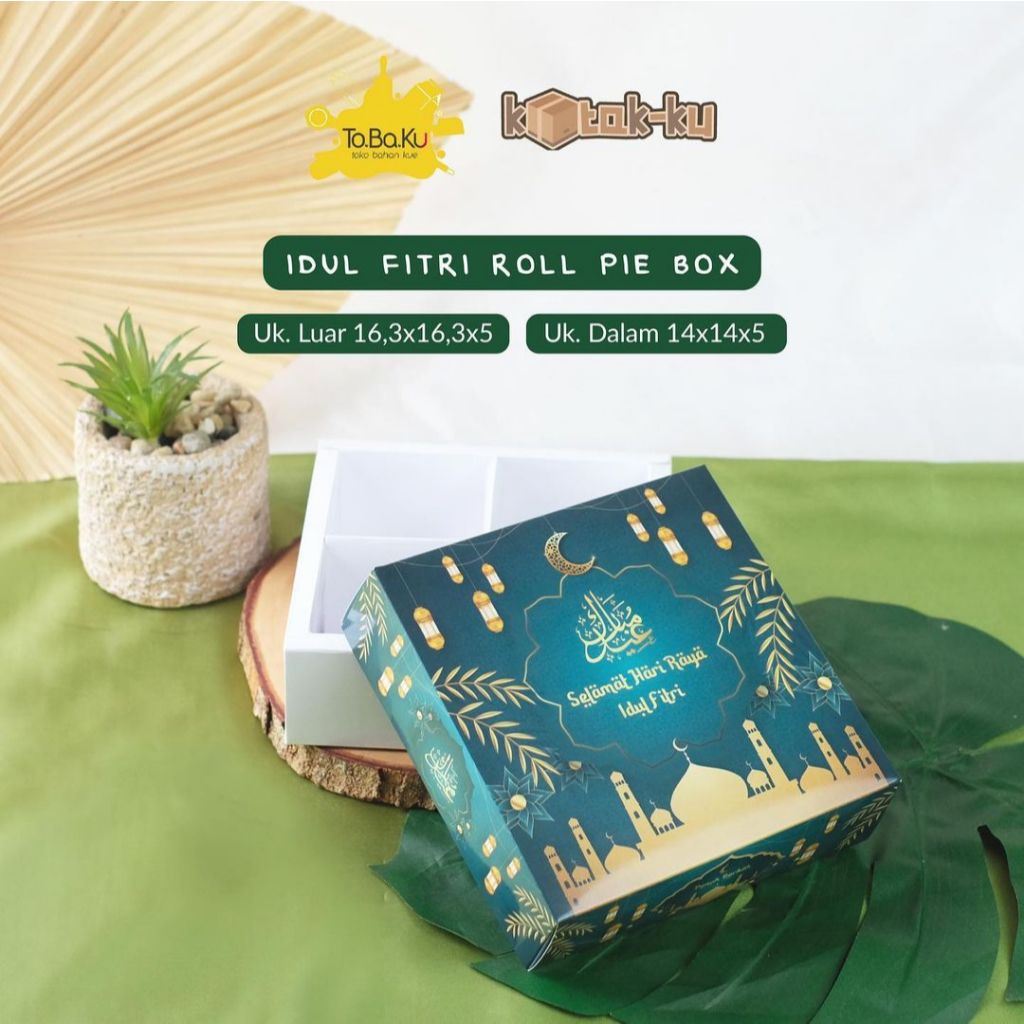 

Kotak-Ku Idul Fitri Roll Pie Box Premium