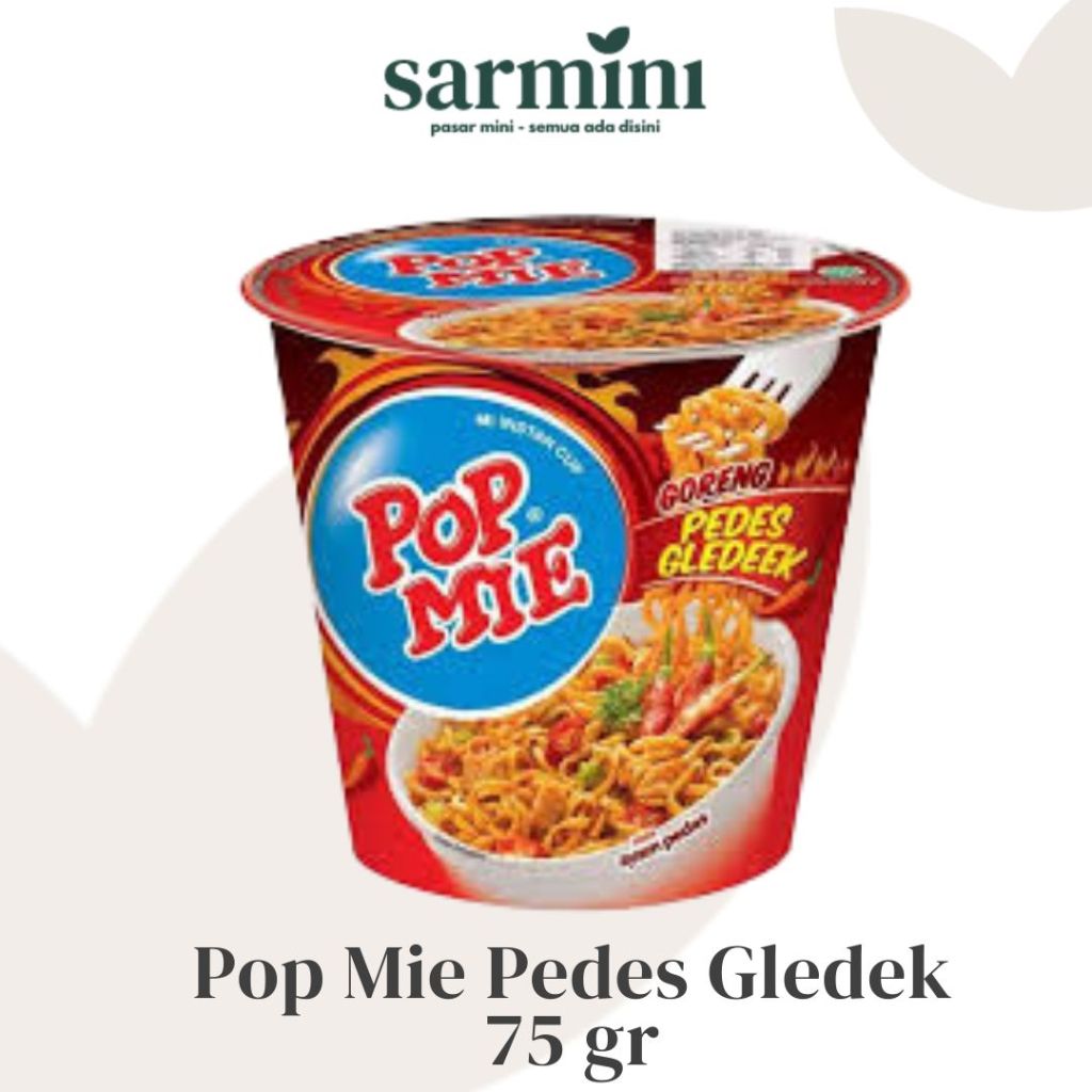 

Pop Mie Goreng Pedes Gledek 75gr
