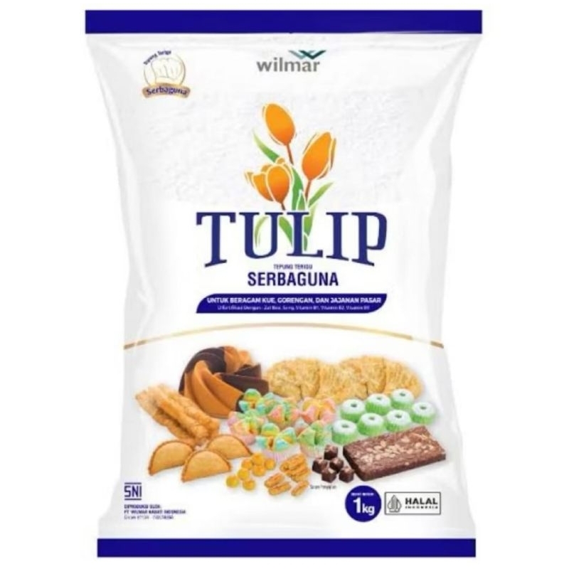 

Tepung terigu tulip 1 kg