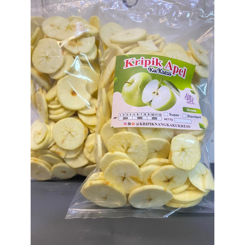 

kripik apel premium 250 gram