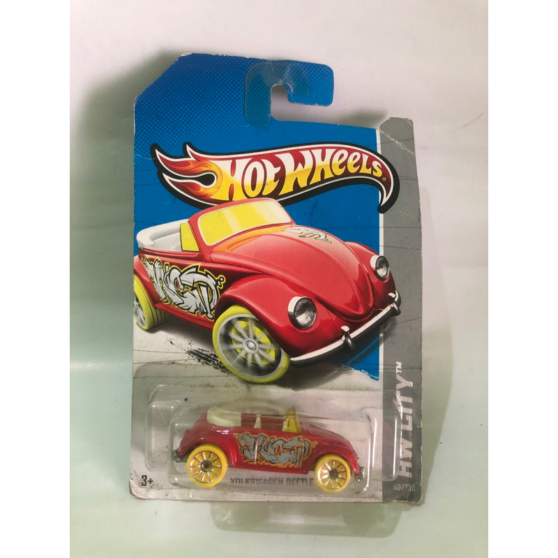 Mocha - Hotwheels VW beetle / Volkswagen beetle cabriolet