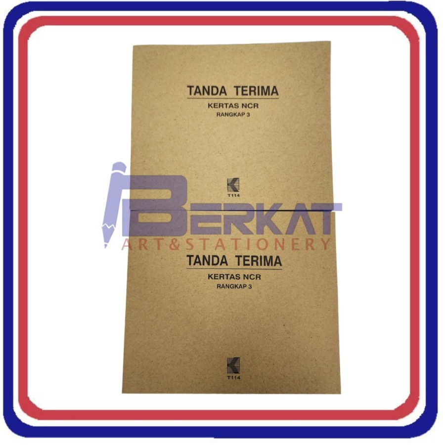 

Tanda Terima Barang Besar 1/2 Folio 3PLY / Rangkap 3 NCR KURNIA