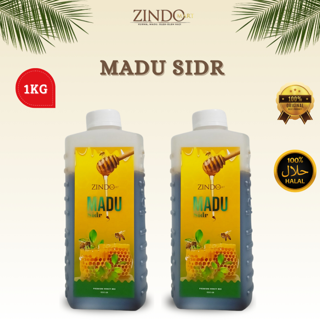 

MADU SIDR 1KG ASLI MURNI / MADU ORIGINAL PURE RAW HONEY
