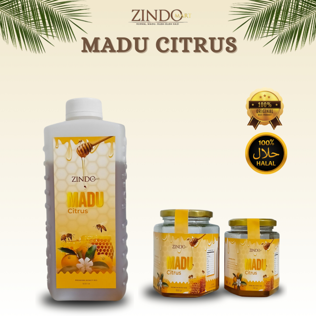 

MADU CITRUS ASLI MURNI HIGH QUALITY KEMASAN 1KG, 500GR DAN 300GR