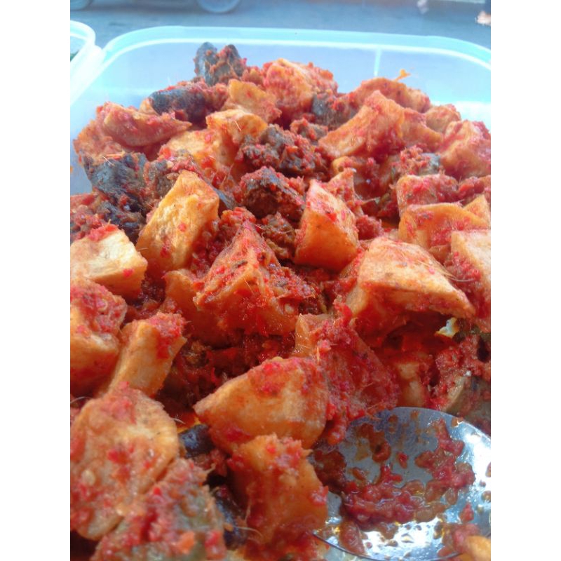 

LAUK MATANG KENTANG ATI AYAM BALADO 250g