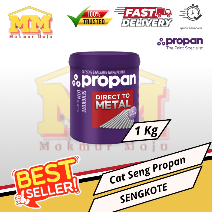 Cat Seng / Galvanis / Spandeks - Propan Sengkote 1 KG