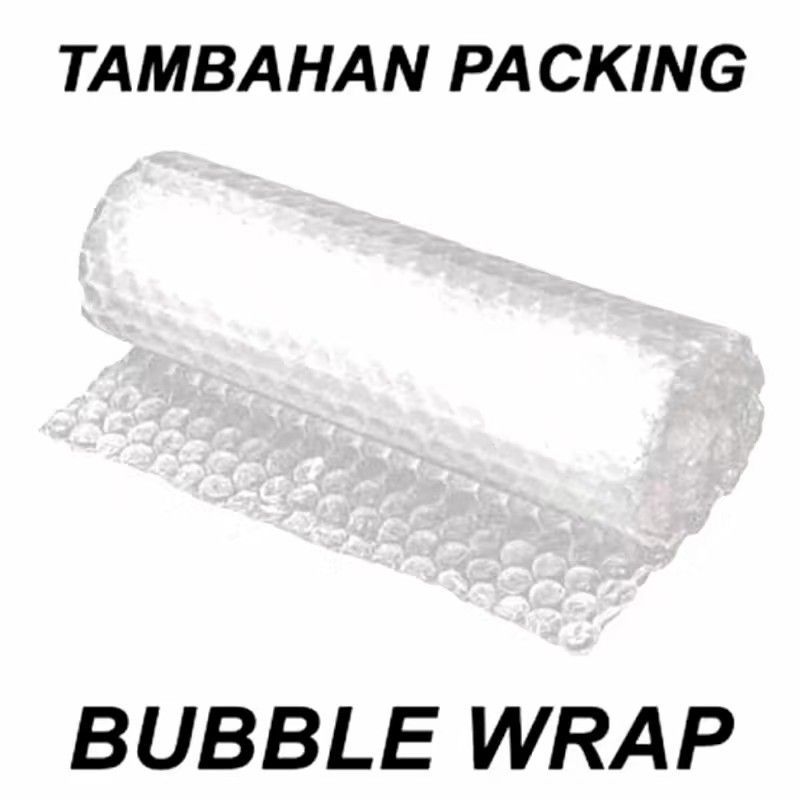 

Extra Buble Wrap dan Kardus Tambahan Packing