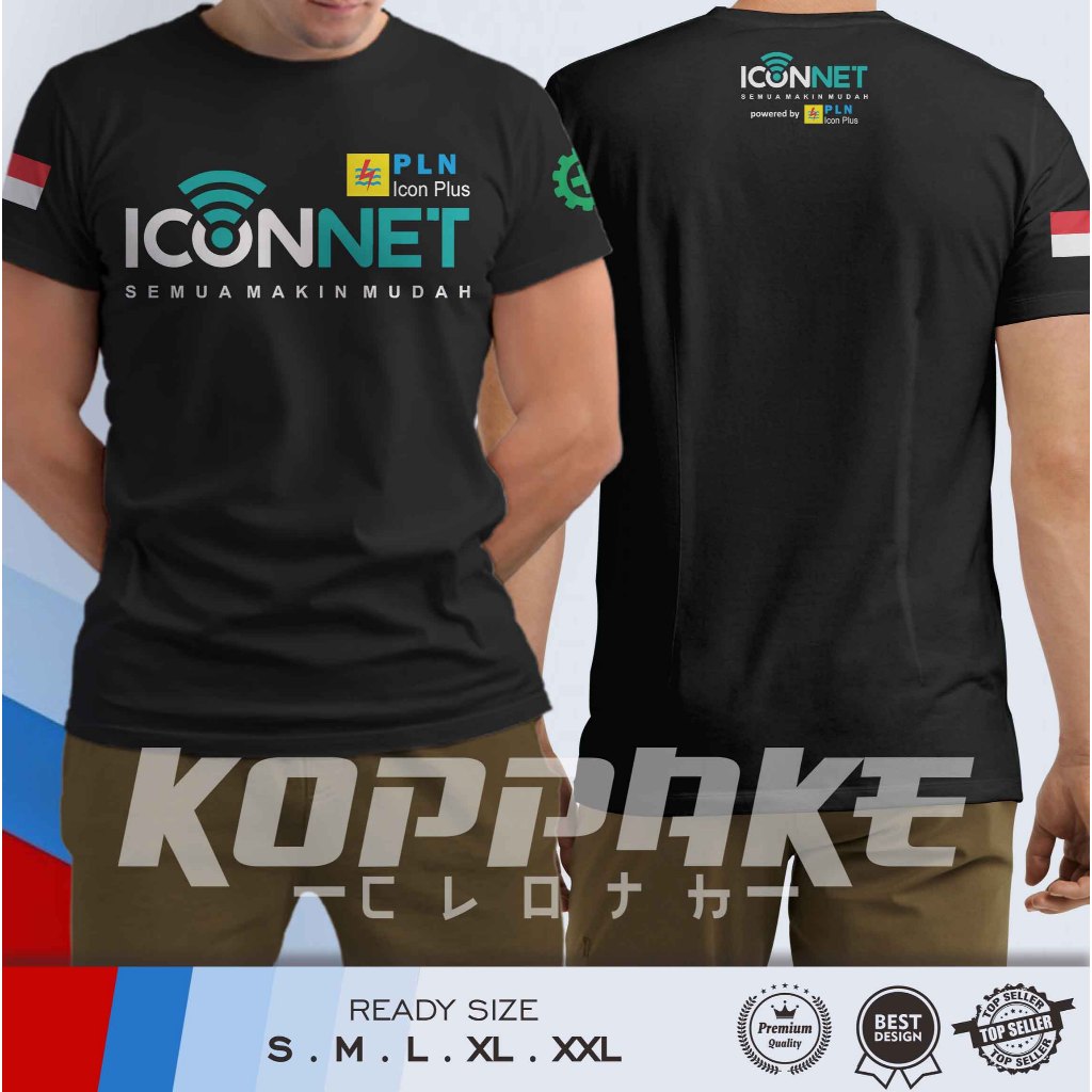 Kaos ICONNET PLN Icon Plus DB Baju Distro