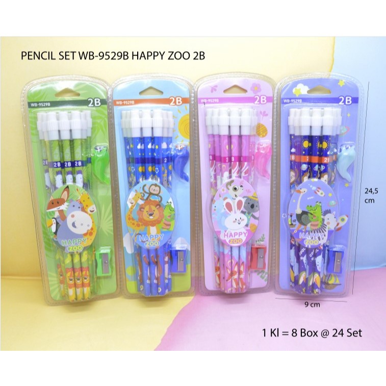 

WEIBO PENCIL SET + SHARPERNER