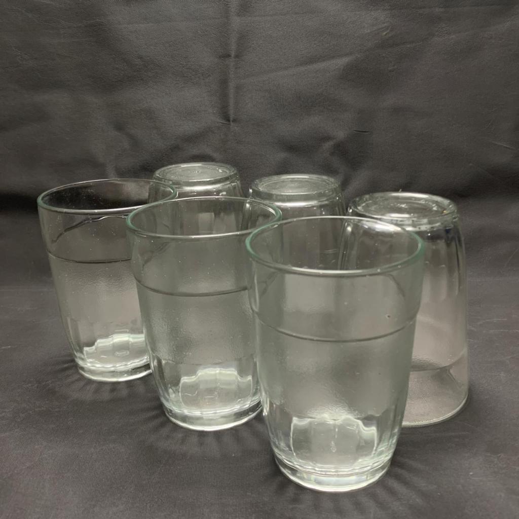 6 PCS Gelas Kaca HS 9 / Gelas Teh Kopi / Gelas Kaca 6 pcs
