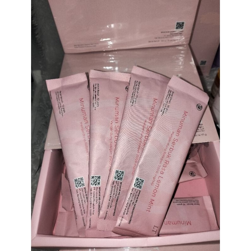 

Minuman Serbuk Rasa Lemon Mint (LT Beauty Skin WSC) Mencerahkan dan Melembutkan kulit - kolagen - Vitamin C dan L -Gluthatione