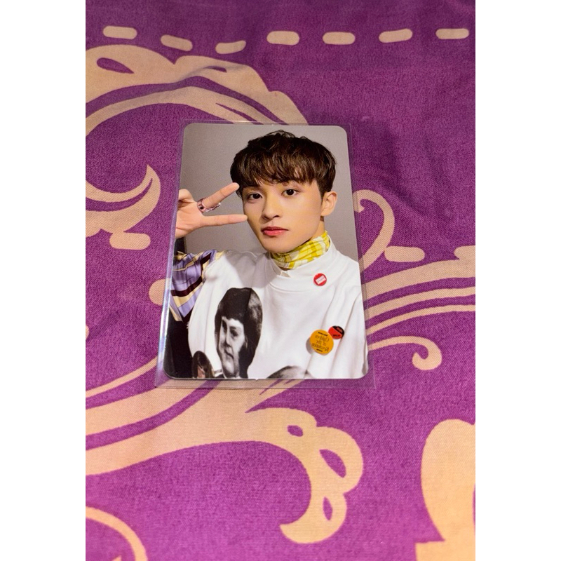 photocard mark nct 127  sticky ver sticker