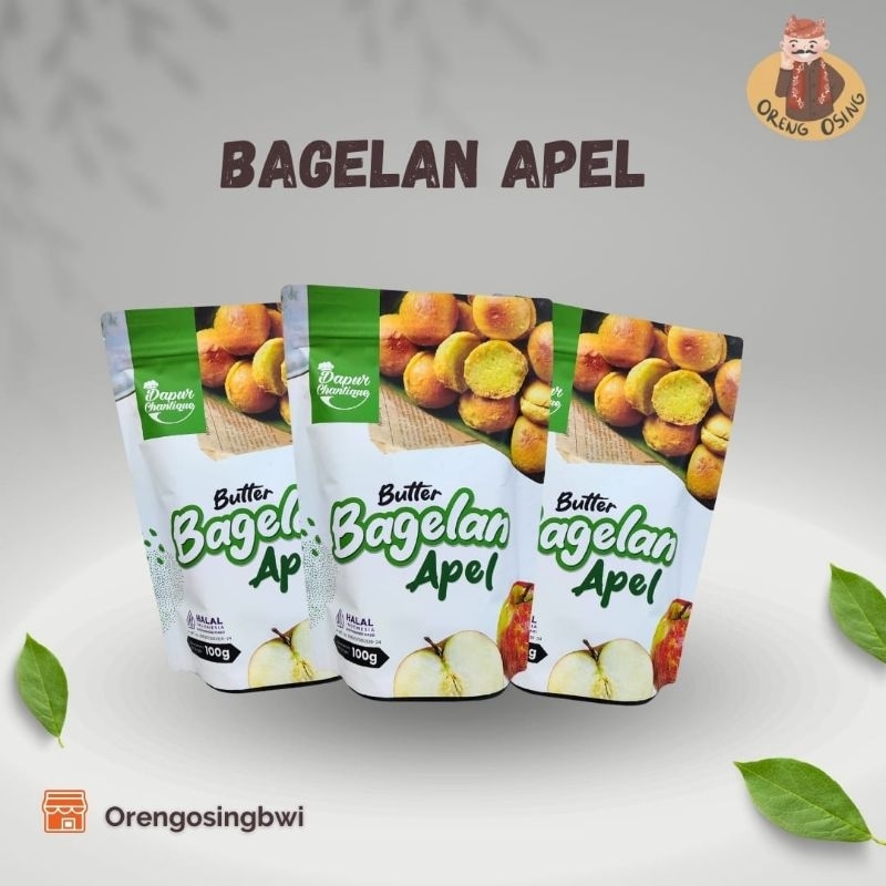 

ORENG OSING| Dapur chantique Bagelan Apel 80gram