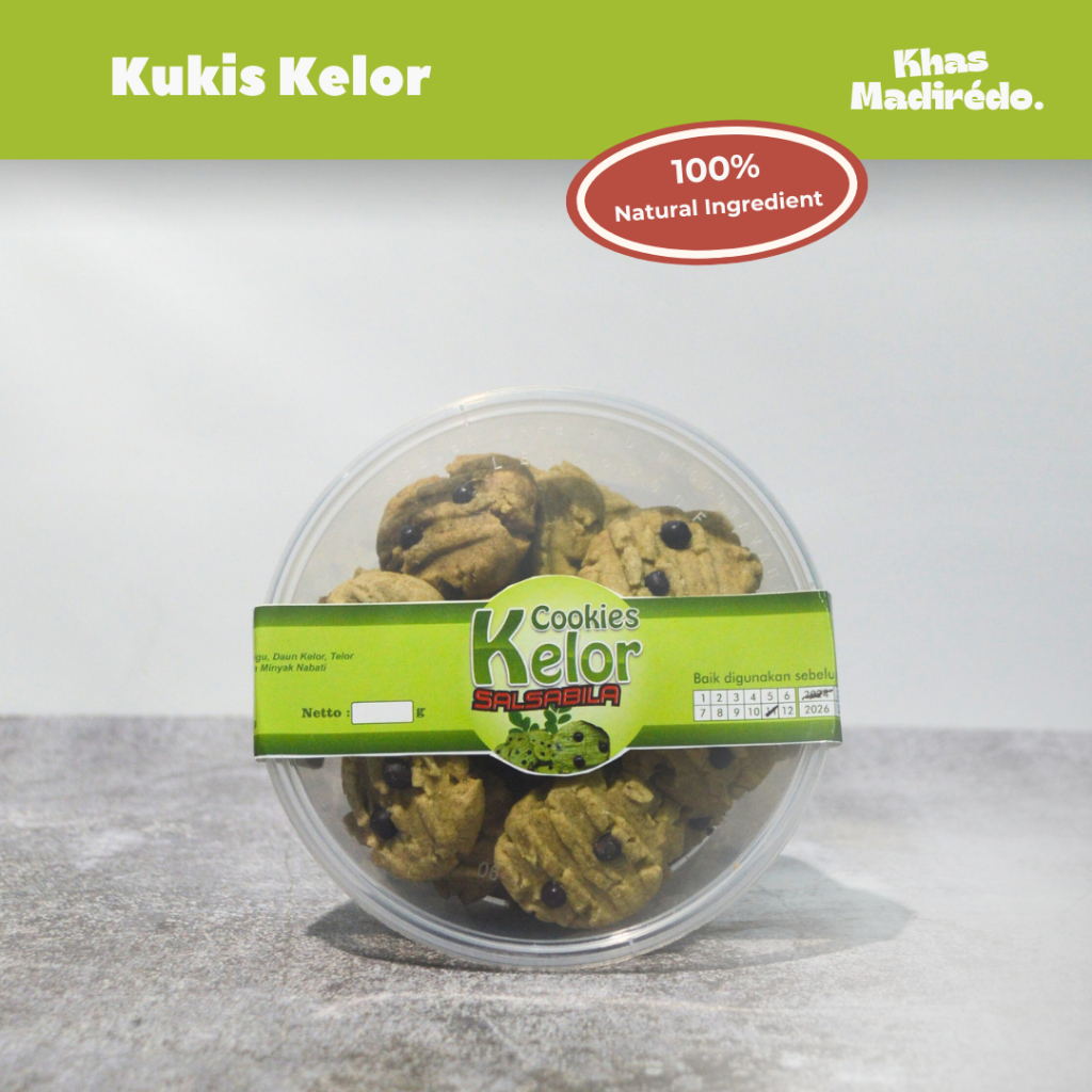 

Kukis Kelor / Moringa Cookies - Healthy Children Snacks - Khas Madiredo