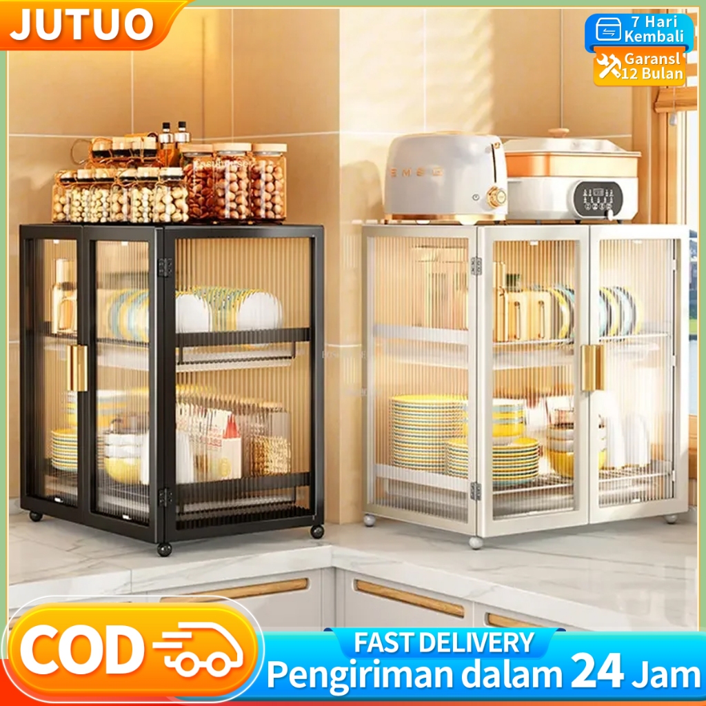 JT Rak Lemari Dapur /Rak Piring Tertutup /Lemari Piring Minimalis/Rak Cuci Piring