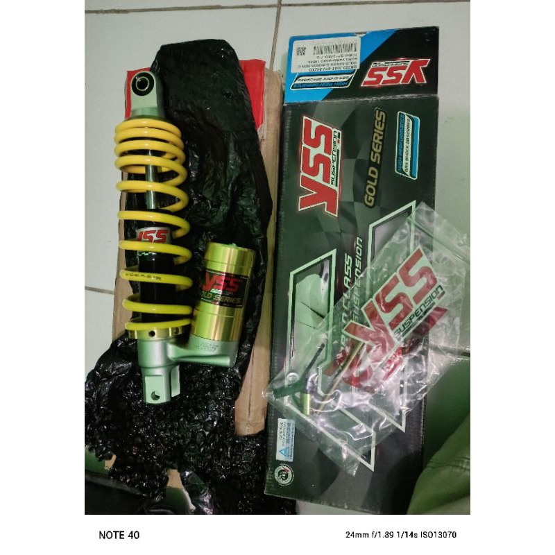 shock yss gold series c-euro tabung bawah 300 mio sproty/smile & beat