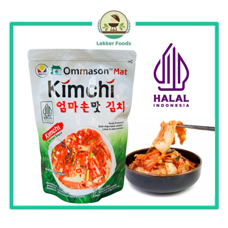 

Kimchi Ommason 320gr Sawi Putih Korea Halal MUI Termurah